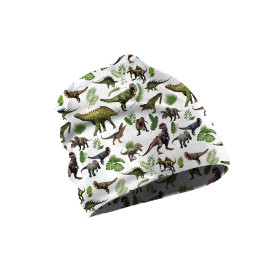 KID'S CAP AND SCARF (CLASSIC) - DINO PLANTS - sewing set