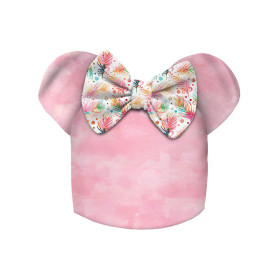 KID'S CAP AND SCARF (MOUSE) - RAINBOW FEATHERS - sewing set