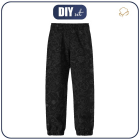 CHILDREN'S SOFTSHELL TROUSERS (YETI) - ETNO / contour - sewing set