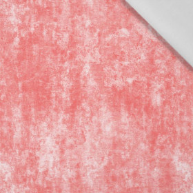 GRUNGE (red) - Cotton woven fabric