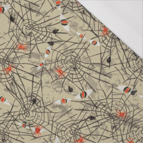 HALLOWEEN WEB EYES - single jersey with elastane TE210