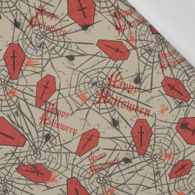HALLOWEEN WEB COFFINS - Cotton woven fabric