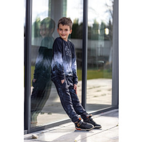 Children's tracksuit (MILAN) - Christmas animal wz. 8 - sewing set