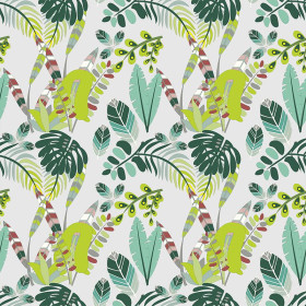 LEAFS - Cotton woven fabric