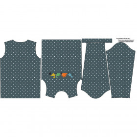 Longsleeve - COLORFUL DINOSAURS - sewing set
