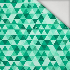 SMALL TRIANGLES / green - swimsuit lycra