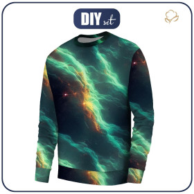 MEN’S SWEATSHIRT (OREGON) BASIC - DEEP SPACE - sewing set