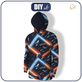 MEN’S HOODIE (COLORADO) - LIGHT RAYS - sewing set