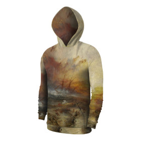 MEN’S HOODIE (COLORADO) - THE SLAVE SHIP (William Turner) - sewing set