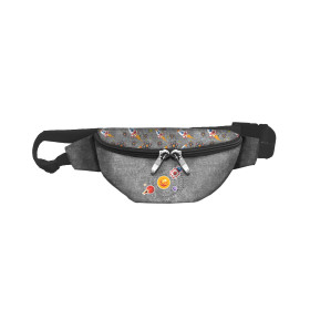 HIP BAG - SOLAR SYSTEM (SPACE EXPEDITION) / ACID WASH GREY / Choice of sizes