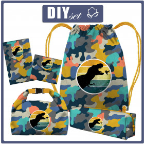 PUPIL PACKAGE - CAMOUFLAGE COLORFUL pat. 2 - sewing set