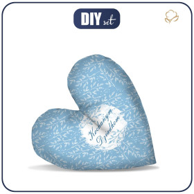 DECORATIVE PILLOW HEART - KOCHANYM DZIADKOM / FROSTED TWIGS