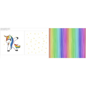 DECORATIVE PILOWS - DABBING UNICORN