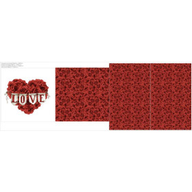 DECORATIVE PILOWS - LOVE / ROSES