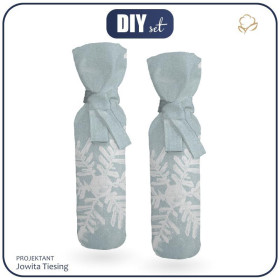 THE BOTTLE COVER - SNOWFLAKE - DIY set