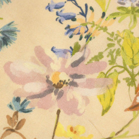 FIELD MEADOW - viscose woven fabric