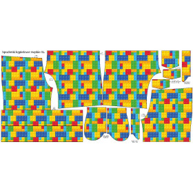 Men's swim trunks - BRICKS - sewing set