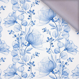FLOWERS pat. 4 (classic blue) - softshell