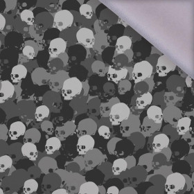 CAMOUFLAGE SKULLS / gray - softshell