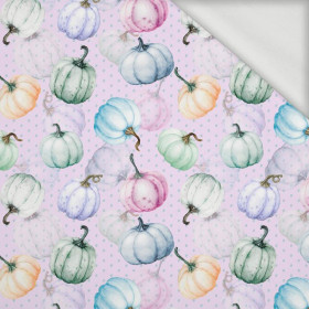 PUMPKINS pat. 2 (PUMPKIN GARDEN) - looped knit fabric