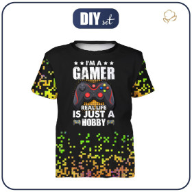 KID’S T-SHIRT - GAMER - sewing set (140/146)