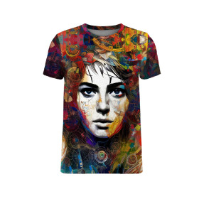 MEN’S T-SHIRT - ABSTRACT GIRL PAT. 1 - sewing set