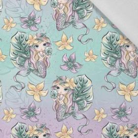 MERMAIDS AND CAMERAS - Cotton woven fabric
