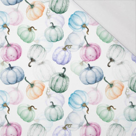 PUMPKINS pat. 3 (PUMPKIN GARDEN) - single jersey with elastane 
