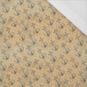 ANCHORS pat. 2 (SEA ABYSS)  - single jersey with elastane 