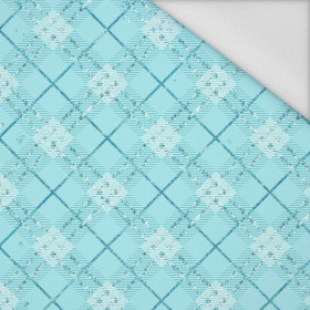 GLITTER CHECK (WONDERLAND) - Waterproof woven fabric