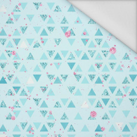 GLITTER TRIANGLES (WONDERLAND) - Waterproof woven fabric