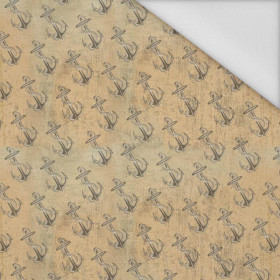 ANCHORS pat. 2 (SEA ABYSS)  - Waterproof woven fabric