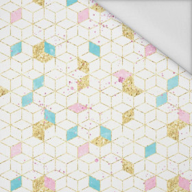 PASTEL MOSAIC (WONDERLAND) - Waterproof woven fabric