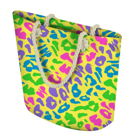 TOTE BAG - NEON LEOPARD PAT. 2 - sewing set