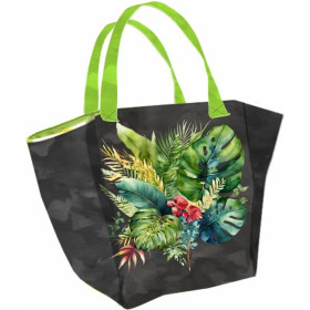 XL bag with in-bag pouch 2 in 1 - TROPICAL BOUQUET PAT. 1 - sewing set