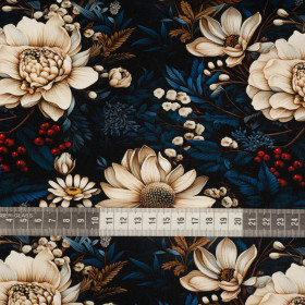 VIBRANT FLOWERS PAT. 2 - French terry