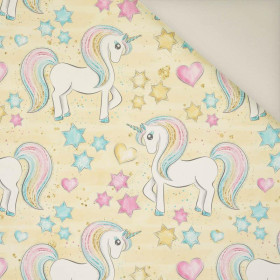 UNICORNS AND STARS (WONDERLAND)- Upholstery velour 