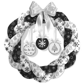 CHRISTMAS WREATH - CHRISTMAS TIME PAT. 2 - sewing set