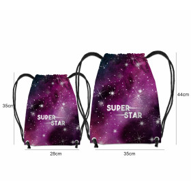 GYM BAG - WATERCOLOR GALAXY PAT. 8 - sewing set