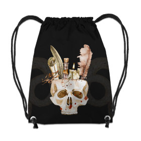 GYM BAG - SKULL (MAGIC) - sewing set