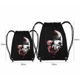 GYM BAG - SKULL pat. 3 - big
