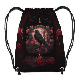 GYM BAG - GOTHIC RAVEN - sewing set