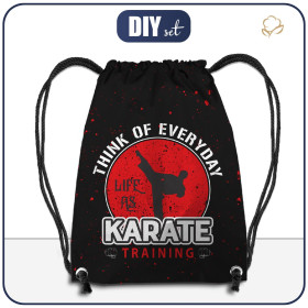 GYM BAG - KARATE TRAINING - sewing set