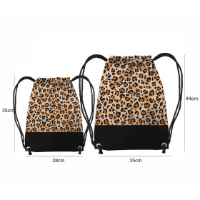 GYM BAG - LEOPARD / SPOTS - sewing set