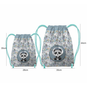 GYM BAG - SPACE CUTIES pat. 12 (CUTIES IN THE SPACE) - sewing set