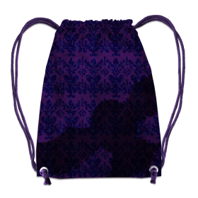 GYM BAG - OWL / MAGIC DAMASCO pat. 2 (MAGIC SCHOOL) - sewing set
