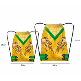GYM BAG - GOLD NINJA / Choice of sizes