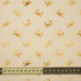 GOLDEN CRABS (GOLDEN OCEAN) / beige - quick-drying woven fabric