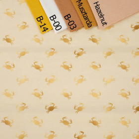 GOLDEN CRABS (GOLDEN OCEAN) / beige - single jersey with elastane 