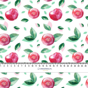 CHERRIES / PAT. 3 - looped knit fabric